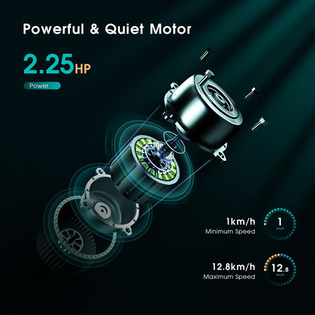 1.0 HP Cinta de Correr Plegable con Soporte Eléctrico para Energía Móvil