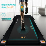1.0 HP Cinta de Correr Plegable con Soporte Eléctrico para Energía Móvil