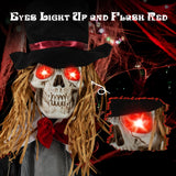 Animatronic de Halloween Novio de Pie 2.2 m Decoración Casa Encantada