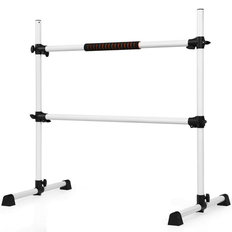 Barra de ballet portátil de 4 pies con altura ajustable