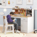 Juego de escritorio y silla de estudio para niños Mesa y silla para estudiantes