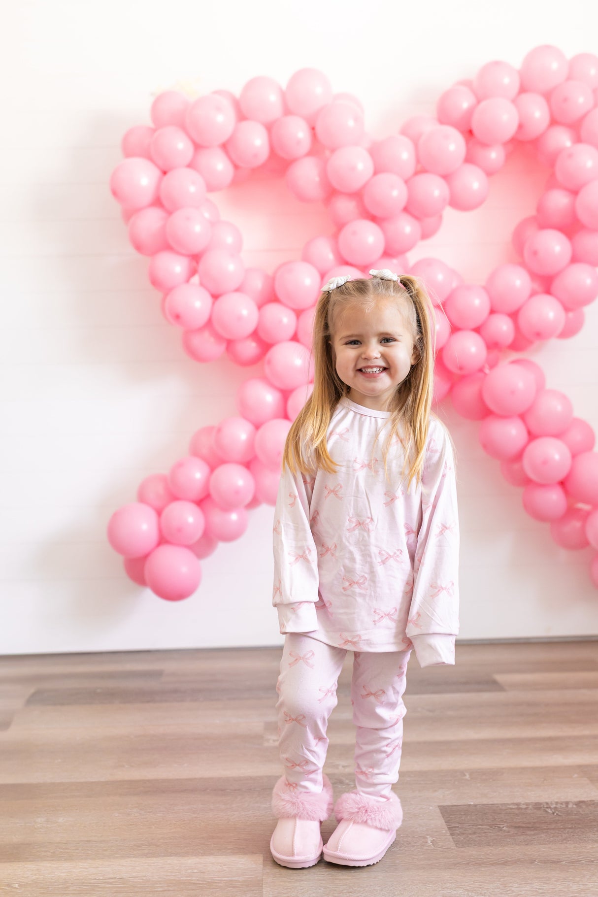 Blushing Bows Conjunto de salón modal *0-3m y talla 5 restantes