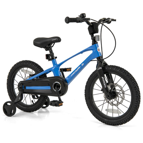 Bicicleta para niños de 16 pulgadas de aleación de magnesio, bicicleta de entrenamiento ajustable para niños de 4 a 7 años - 16 pulgadas