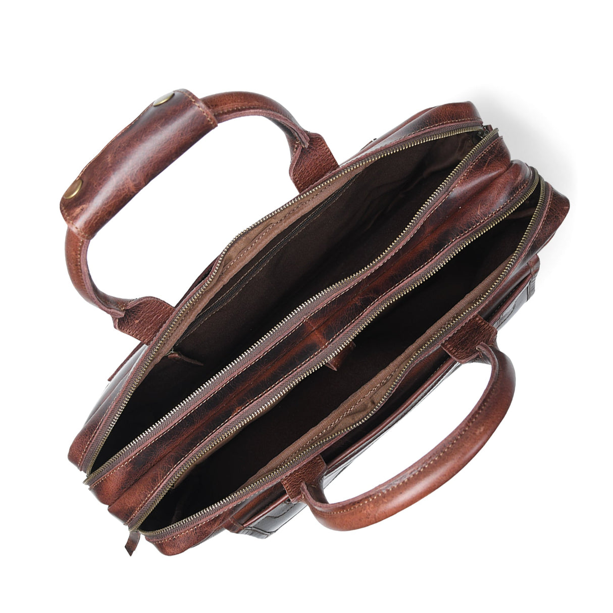 Bolsa de piloto de cuero de búfalo