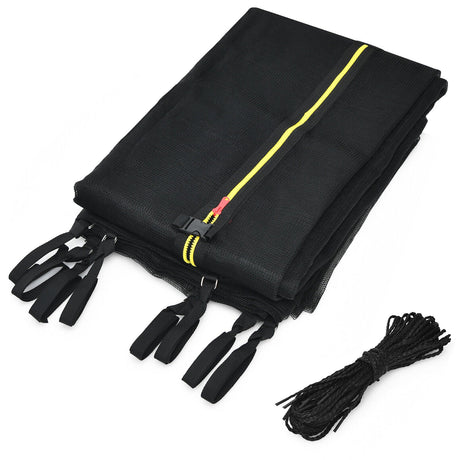 Red de seguridad de repuesto para trampolín de 15/16 pies con correas ajustables
