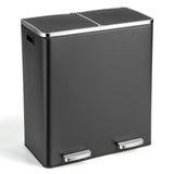 Cubo de basura doble de 60 litros