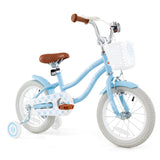 Bicicleta para niños de 14 pulgadas con manillar y asiento ajustables para niños de 3 a 5 años
