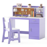 Juego de escritorio y silla de estudio para niños Mesa y silla para estudiantes