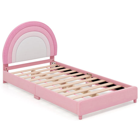 Juego de 3 piezas para habitación infantil: Estructura de cama individual, Armario y Tocador con taburete