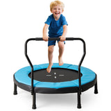 Trampolín de 40 pulgadas para niños, trampolín de fitness para interiores y exteriores