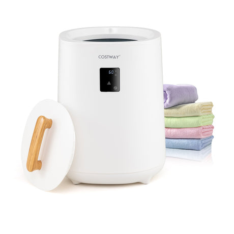 Calentador de toallas grande de 18 L con pantalla LED y apagado automático