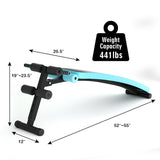 Folding Weight Bench Adjustable Sit-up Board Workout Slant Bench