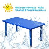 Mesa Rectangular de Plástico para Niños para Aprender y Jugar