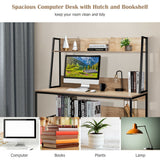 47-Inch Computer Desk Writing Study Table Workstation