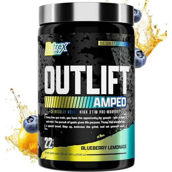 Nutrex OutLift Amped, 22 porciones