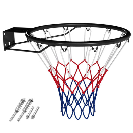 Aro de baloncesto de 18 pulgadas, resistente, para montar en la pared, de repuesto
