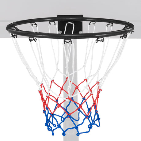 Aro de baloncesto de repuesto de 18 pulgadas con red para todo tipo de clima y accesorios de montaje