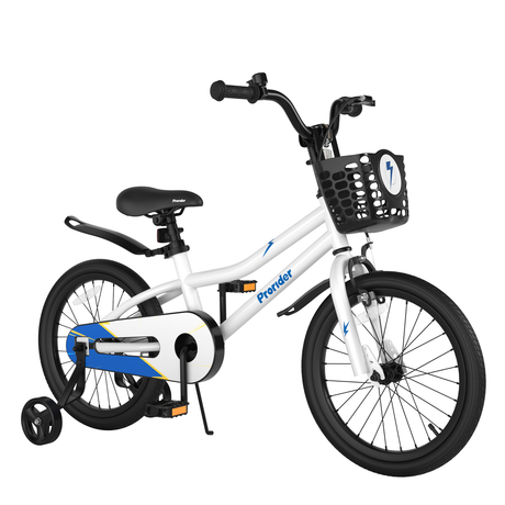Bicicleta infantil de 18 pulgadas con ruedas de entrenamiento extraíbles