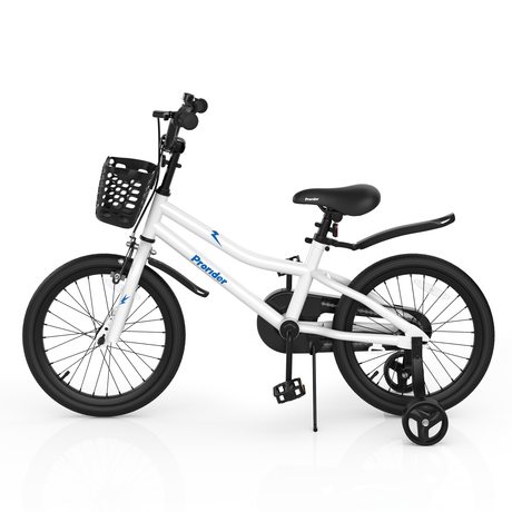 Bicicleta infantil de 18 pulgadas con ruedas de entrenamiento extraíbles