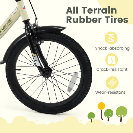 Bicicleta deportiva de 14 pulgadas para niños con ruedas de entrenamiento extraíbles