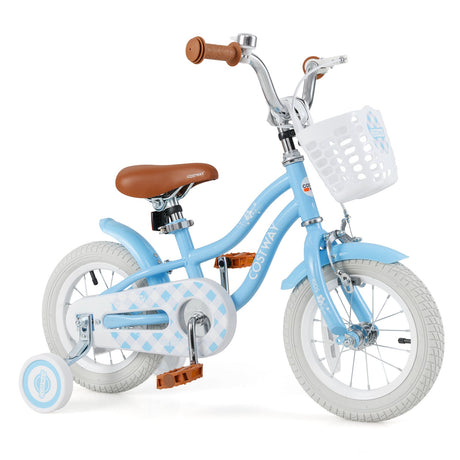 Bicicleta para niños de 14 pulgadas con manillar y asiento ajustables para niños de 3 a 5 años