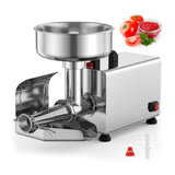 450 W colador eléctrico de tomate, molino de alimentos de calidad comercial, máquina para hacer salsas de acero inoxidable