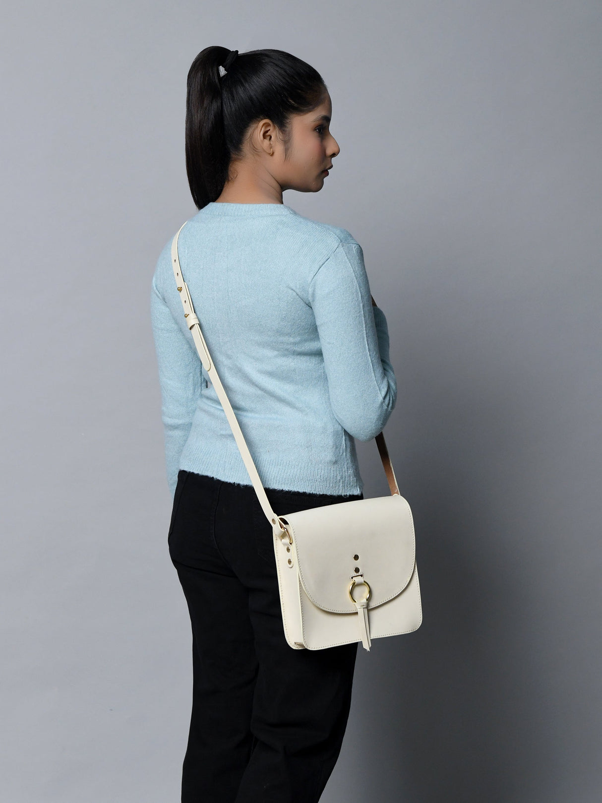 Bolso Cruzado Elegante Blanco