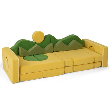 Sofá modular infantil de 19 piezas para inspirar la creatividad
