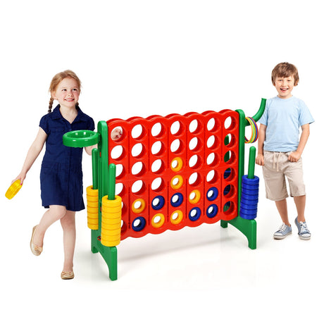 Juego Gigante 4 en raya de 2.5 pies - Verde