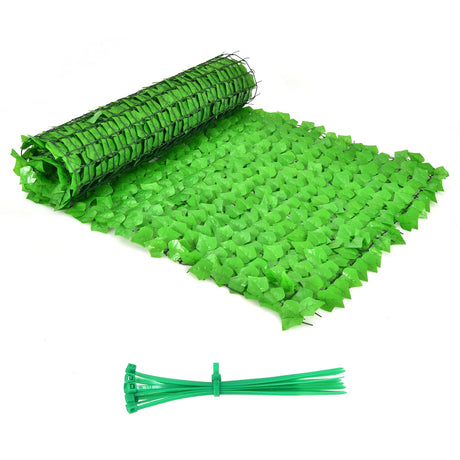 4 Pieces 118 x 39 Inch Artificial Ivy Privacy Fence for Fence and Vine Decor