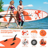 Inflatable Stand Up Paddle Board with Backpack Aluminum Paddle Pump