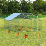 Gallinero Grande con Techo, Jaula de Sombra y Entrada
