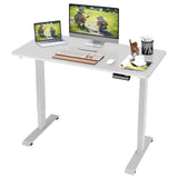 Electric Height Adjustable Standing Desk with Memory Controller