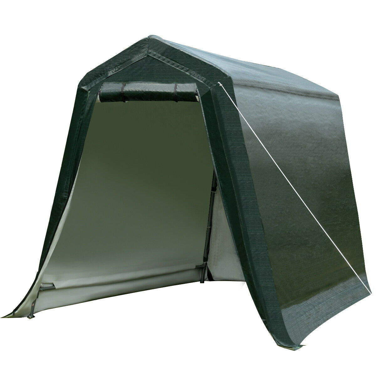 Cochera Exterior con Paredes Laterales y Cubierta Impermeable Antidesgarro