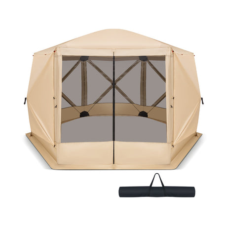 Carpa Pantalla Pop-up de 11.5 X 11.5 PIES con Bolsa de Transporte Portátil
