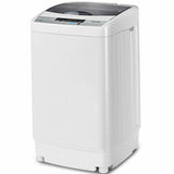 Lavadora de 12 lb totalmente automática con 10 configuraciones