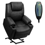 Electric Power Lift Leather Massage Sofa