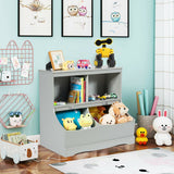 Mueble Bajo Multiusos con Estantería para Niños
