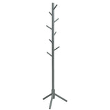 2 Heights Wooden Coat Rack with 8 Hooks