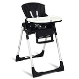 Trona plegable con respaldo multi-ajustable