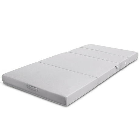 Colchón de espuma plegable de 4 pulgadas para sofá cama con asas