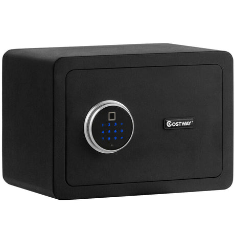 Caja de seguridad de 2 capas con luz LED interior