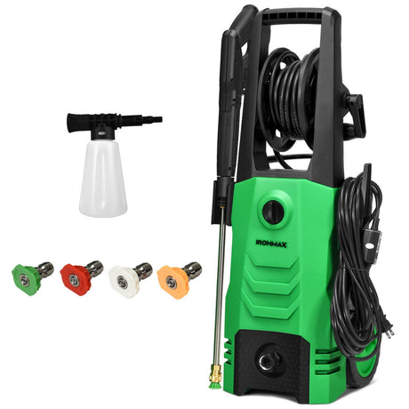 Hidrolavadora eléctrica de 3500 PSI con ruedas