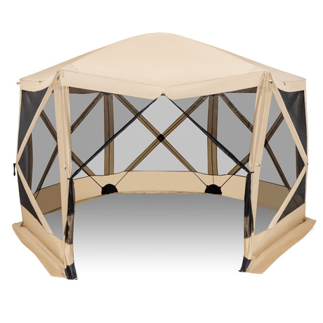 Carpa Pantalla Pop-up de 11.5 X 11.5 PIES con Bolsa de Transporte Portátil