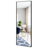 Espejo de cuerpo entero de 59 pulgadas, espejo grande rectangular para dormitorio