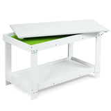 Mesa de juego de actividades para niños, multifuncional, de madera maciza