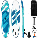 Tabla de paddle surf hinchable de 10 pies, 6 pulgadas de grosor, con paquete de accesorios