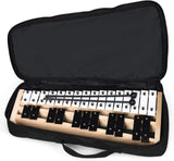 Glockenspiel Xilófono de 27 Notas con 2 Mazos de Goma
