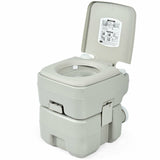 5.3 Gallon 20 L Portable Travel Toilet for Camping RV Indoor Outdoor