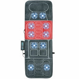 Colchoneta de Masaje Plegable con Calor y 10 Motores de Vibración